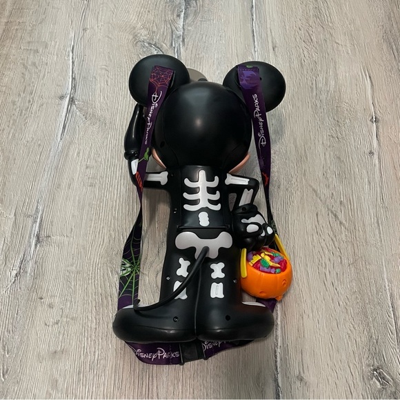 Disney Mickey Mouse Skeleton Popcorn Bucket - Halloween - Picture 3 of 11